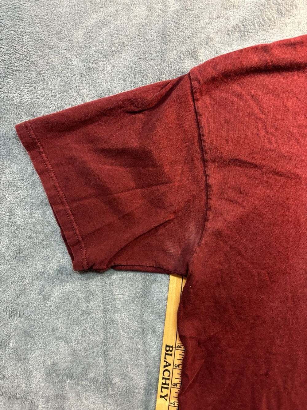 Y2K vintage Champion Harvard Business School Shield Logo Shirt Burgundy Size XL - Picture 6 of 8